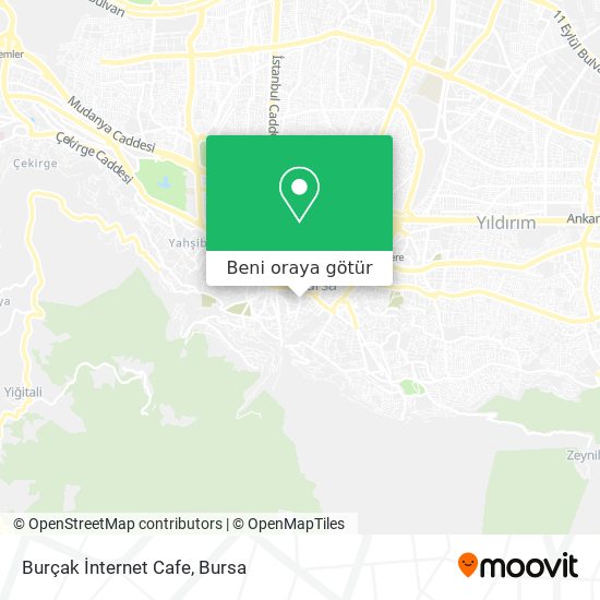 Burçak İnternet Cafe harita