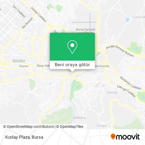 Kızılay Plaza harita