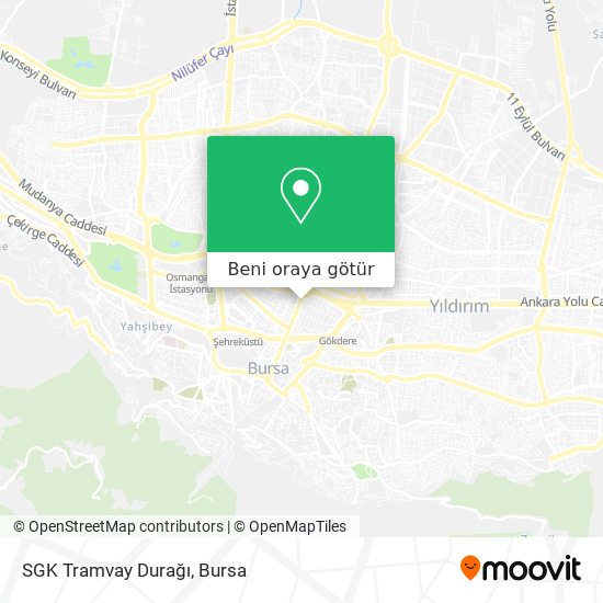 SGK Tramvay Durağı harita