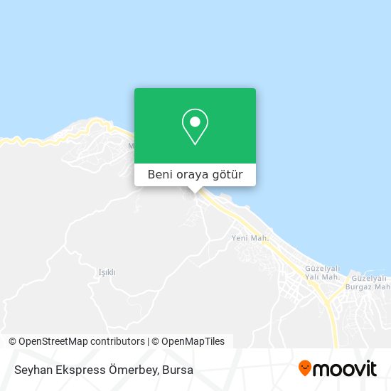 Seyhan Ekspress Ömerbey harita