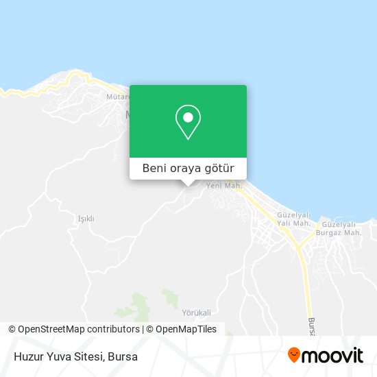 Huzur Yuva Sitesi harita