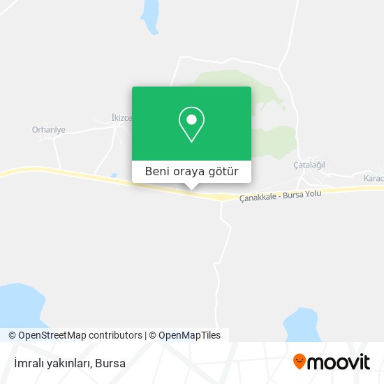 İmralı yakınları harita