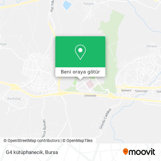 G4 kütüphanecik harita