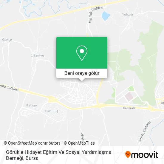 Görükle Hidayet Eğitim Ve Sosyal Yardımlaşma Derneği harita