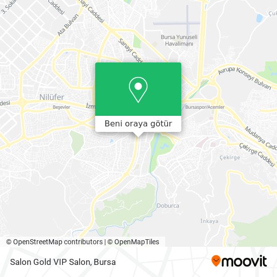 Salon Gold VIP Salon harita
