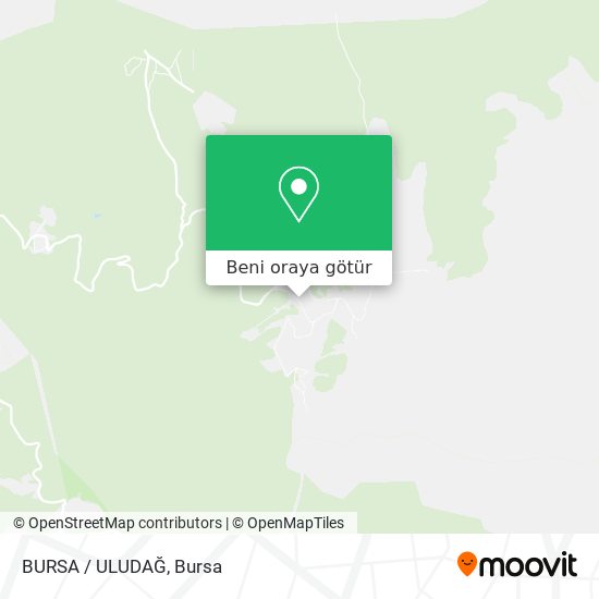 BURSA / ULUDAĞ harita