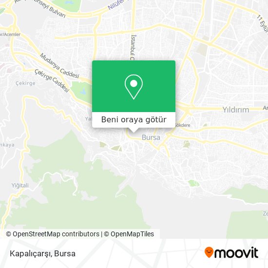 Kapalıçarşı harita