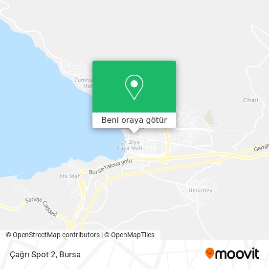 Çağrı Spot 2 harita