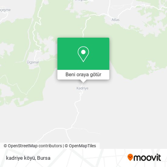 kadriye köyü harita