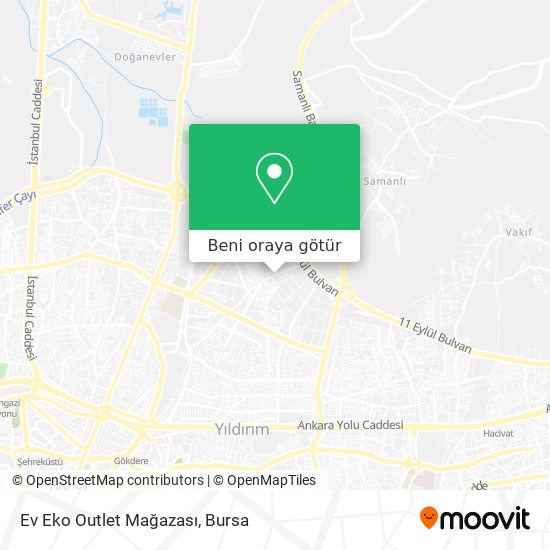Ev Eko Outlet Mağazası harita