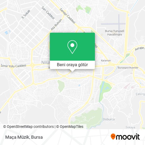 Maça Müzik harita