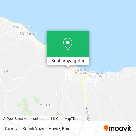 Guzelyalı Kapalı Yuzme  Havuz harita