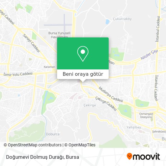 Doğumevi Dolmuş Durağı harita