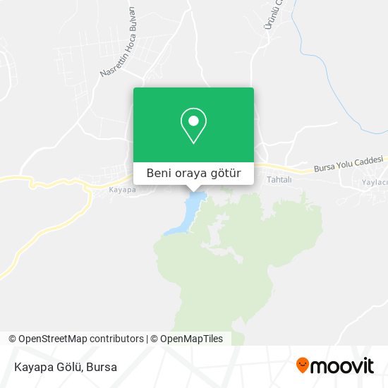 Kayapa Gölü harita
