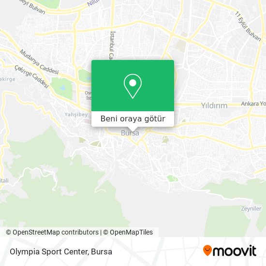 Olympia Sport Center harita
