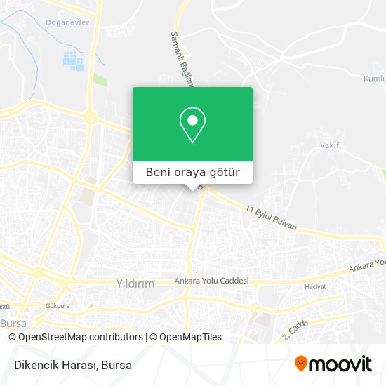 Dikencik Harası harita