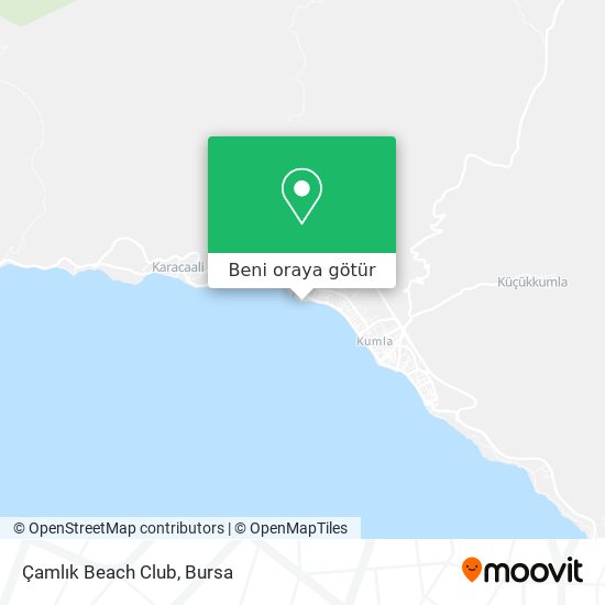 Çamlık Beach Club harita
