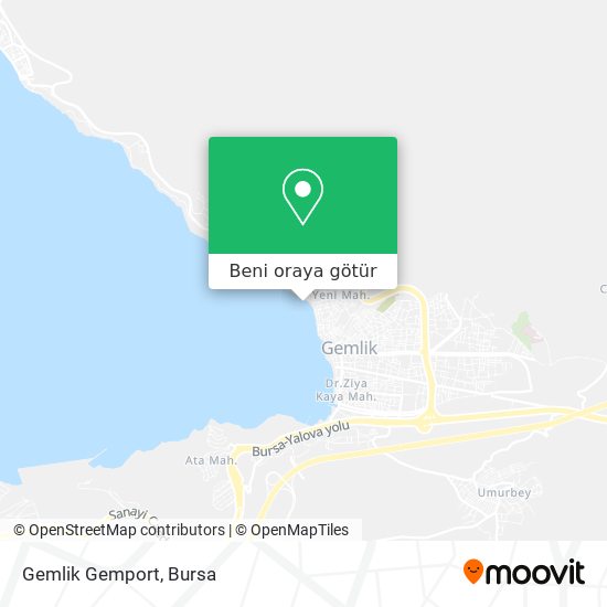 Gemlik Gemport harita