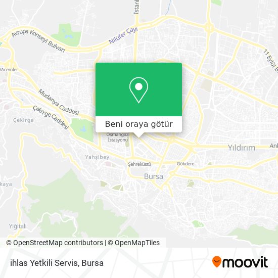 ihlas Yetkili Servis harita