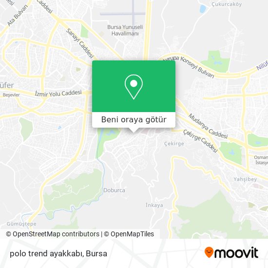 polo trend ayakkabı harita