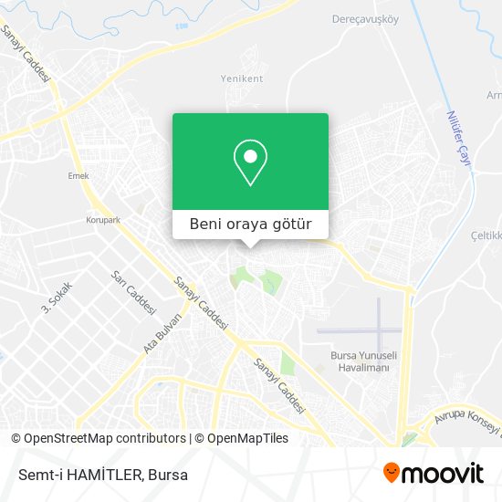 Semt-i HAMİTLER harita