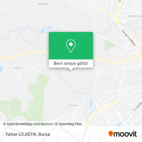 Türker LOJISTIK harita