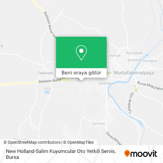 New Holland-Salim Kuyumcular Oto Yetkili Servis harita