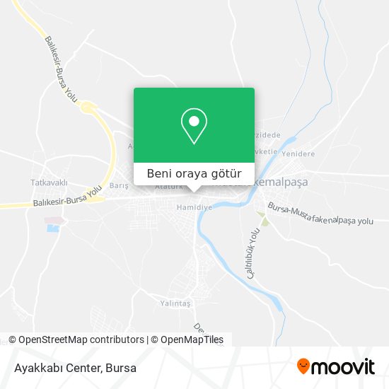 Ayakkabı Center harita
