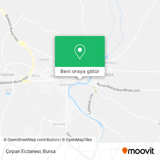 Çırpan Eczanesi harita