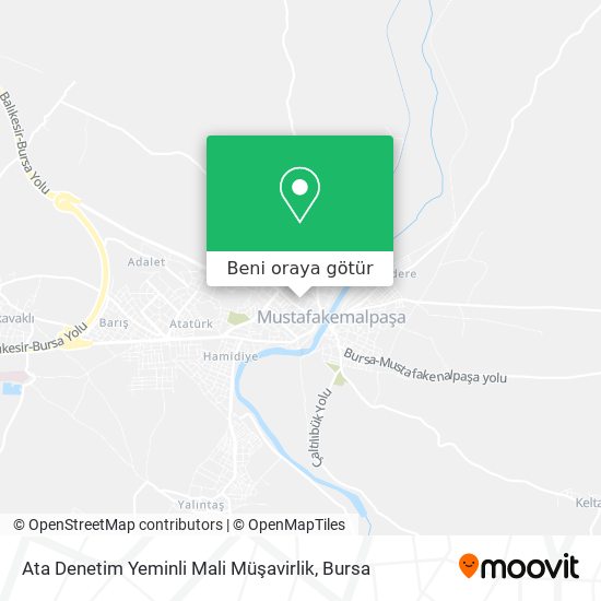 Ata Denetim Yeminli Mali Müşavirlik harita