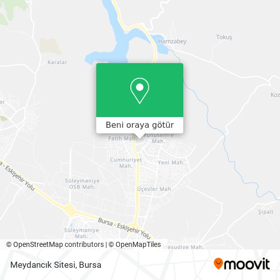 Meydancık Sitesi harita