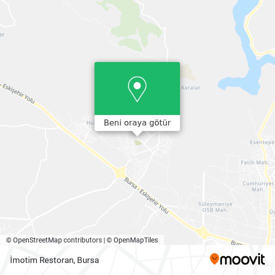 İmotim Restoran harita