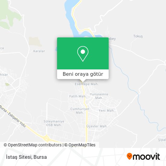 İstaş Sitesi harita