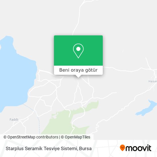 Starplus Seramik Tesviye Sistemi harita