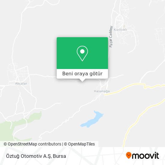 Öztuğ Otomotiv A.Ş harita