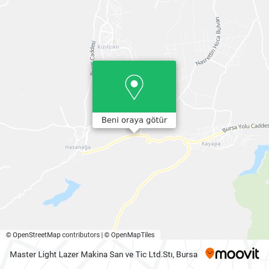 Master Light Lazer Makina San ve Tic Ltd.Stı harita