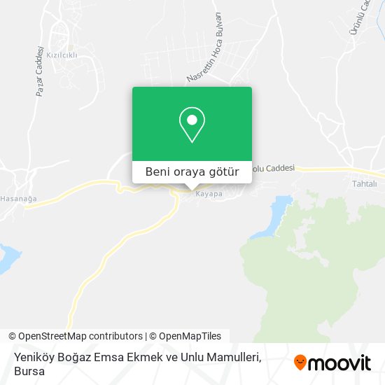 Yeniköy Boğaz Emsa Ekmek ve Unlu Mamulleri harita
