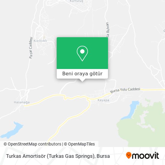 Turkas Amortisör (Turkas Gas Springs) harita