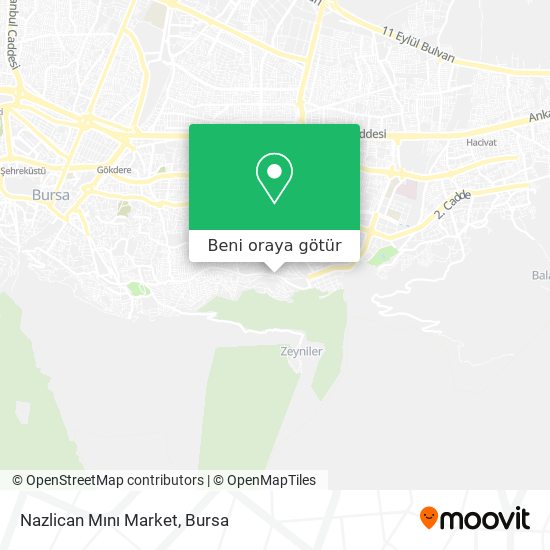 Nazlican Mını Market harita