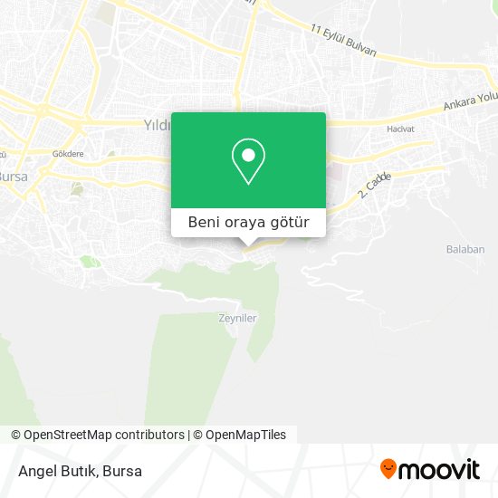Angel Butık harita