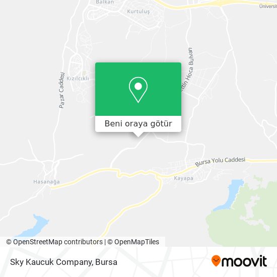 Sky Kaucuk Company harita
