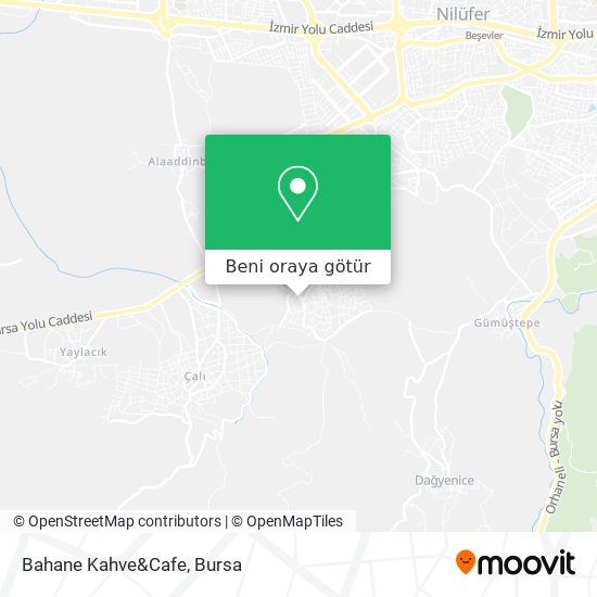 Bahane Kahve&Cafe harita