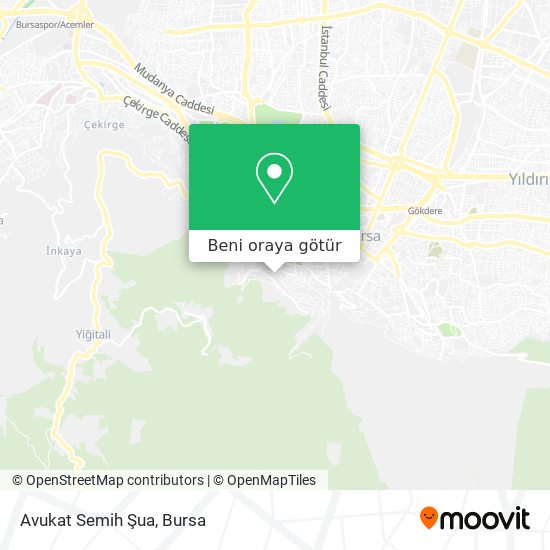 Avukat Semih Şua harita