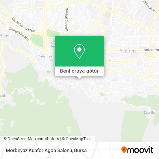 Morbeyaz Kuaför Ağda Salonu harita