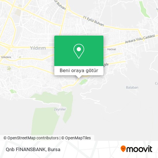 Qnb FİNANSBANK harita