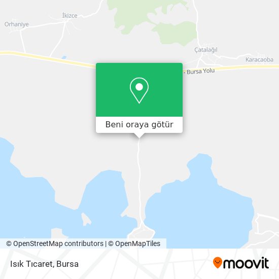 Isık Tıcaret harita
