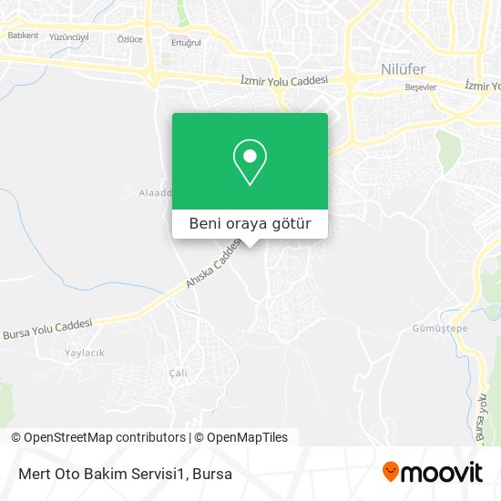 Mert Oto Bakim Servisi1 harita