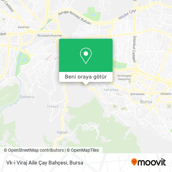Vk-i Viraj Aile Çay Bahçesi harita