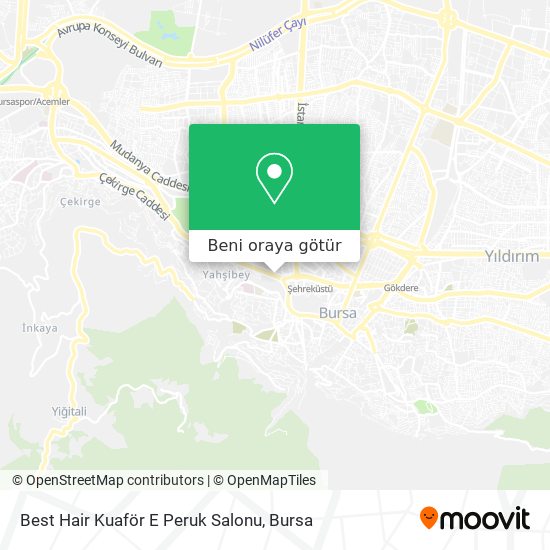 Best Hair Kuaför E Peruk Salonu harita