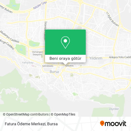 Fatura Ödeme Merkezi harita